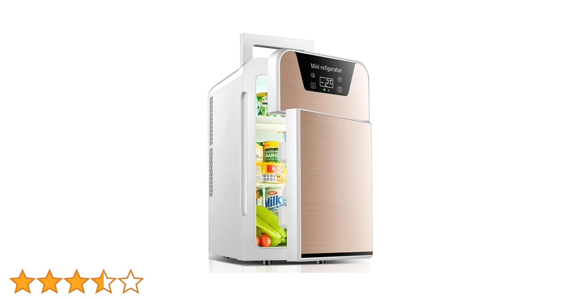 ⭐Rakutool ミニ冷蔵庫 冷温庫 22L 保温・保冷両用 Amazon | Rakutool ミニ冷蔵庫 車載 冷温庫 22L 小型冷蔵庫 ミニ